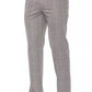 Elegant Beige Prince of Wales Trousers