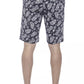 Elegant Blue Bermuda Shorts for Men