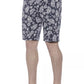 Elegant Blue Bermuda Shorts for Men