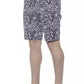 Chic Patterned Bermuda Shorts