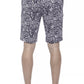 Chic Patterned Bermuda Shorts