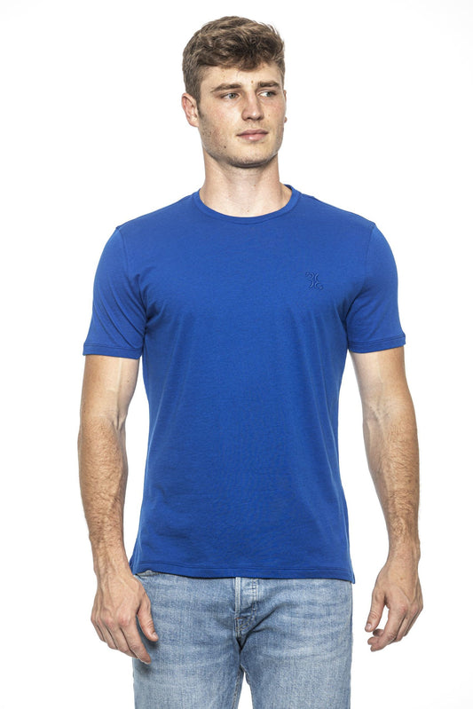 Elegant Embroidered Cotton Crew Neck Tee