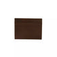 Elegant Italian Leather Card Holder
