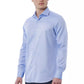 Elegant Light-Blue Slim Fit Shirt for Men