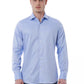Elegant Light-Blue Slim Fit Shirt for Men