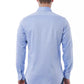 Elegant Light-Blue Slim Fit Shirt for Men