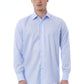 Elegant Light-Blue Cotton Shirt for Men