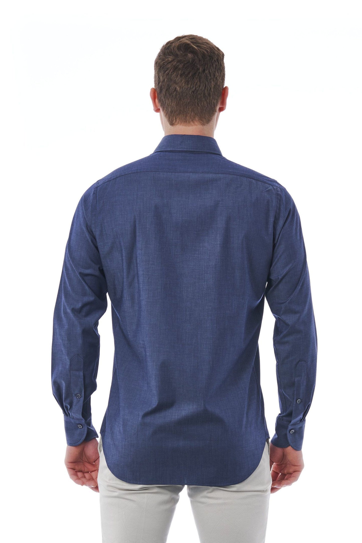Elegant Italian Collar Regular Fit Shirt