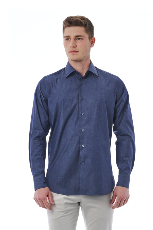 Elegant Italian Collar Regular Fit Shirt