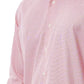 Elegant Pink Italian Collar Shirt