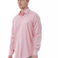 Elegant Pink Italian Collar Shirt