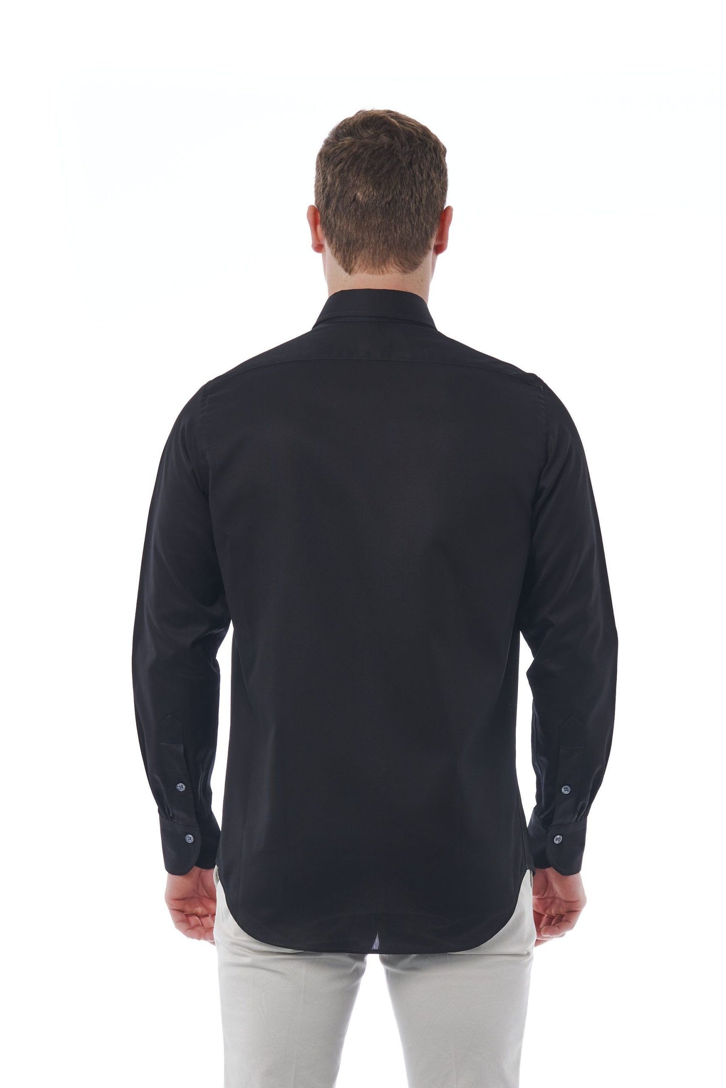 Elegant Regular Fit Italian Collar Shirt