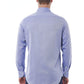 Elegant Light-Blue Italian Collar Shirt