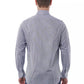 Elegant White Italian Collar Shirt - Regular Fit