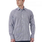 Elegant White Italian Collar Shirt - Regular Fit