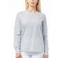 Skull Print Round Neck Cotton Blouse