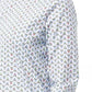 Skull Print Round Neck Cotton Blouse
