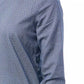 Geometric Round Neck Cotton Blouse