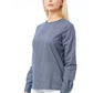 Geometric Round Neck Cotton Blouse