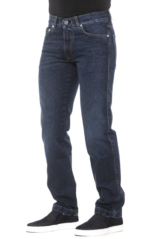 Embroidered Elegance Regular Fit Denim