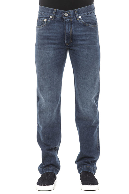 Elegant Embroidered Regular Fit Denim