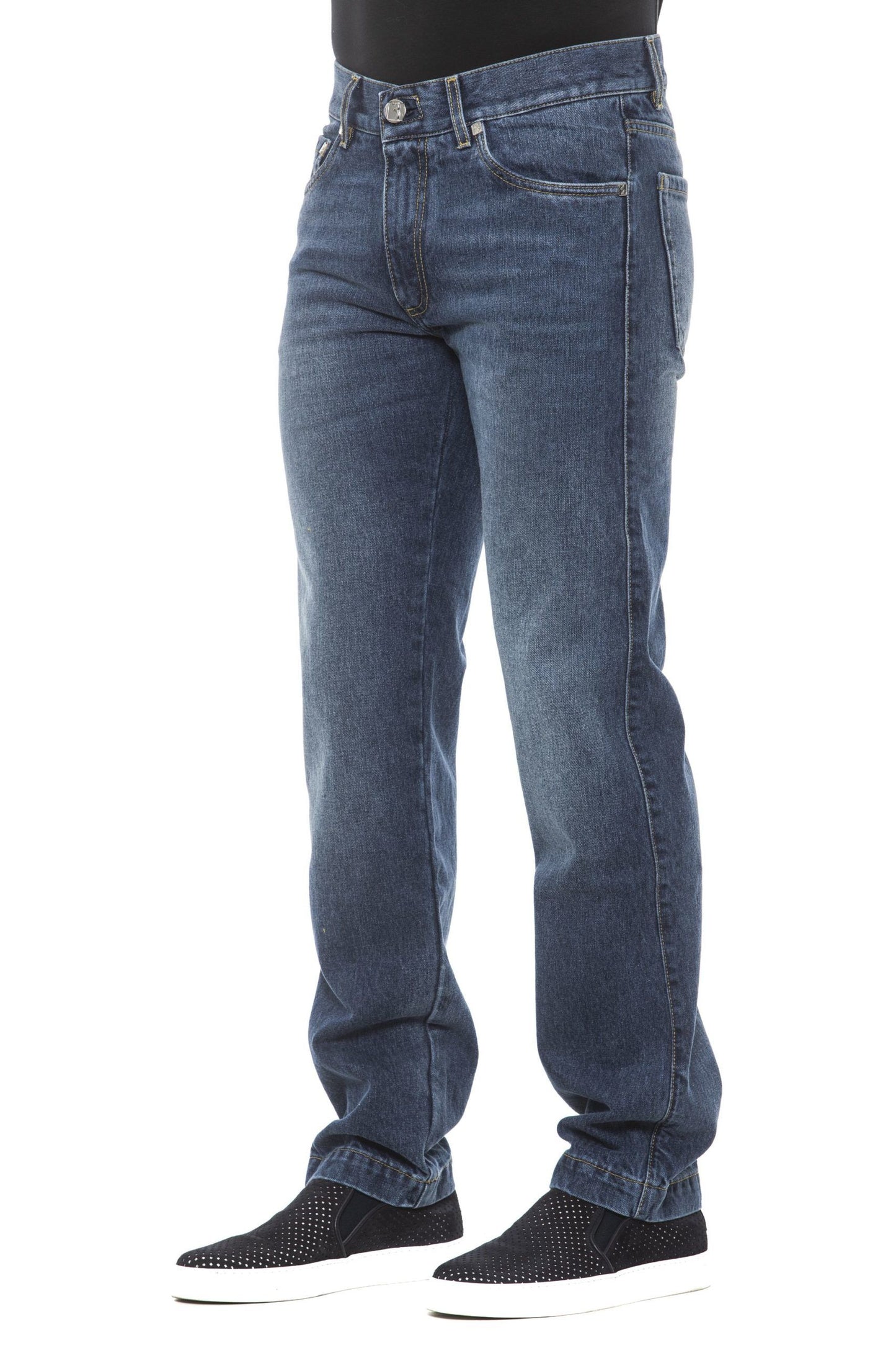 Elegant Embroidered Regular Fit Denim