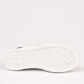 Elegant White Tennis Trainers with Side Logo