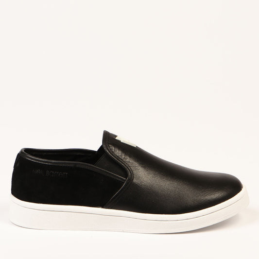 Chic Monochrome Slip-On Sneakers