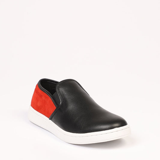Chic Textured Logo Sneakers