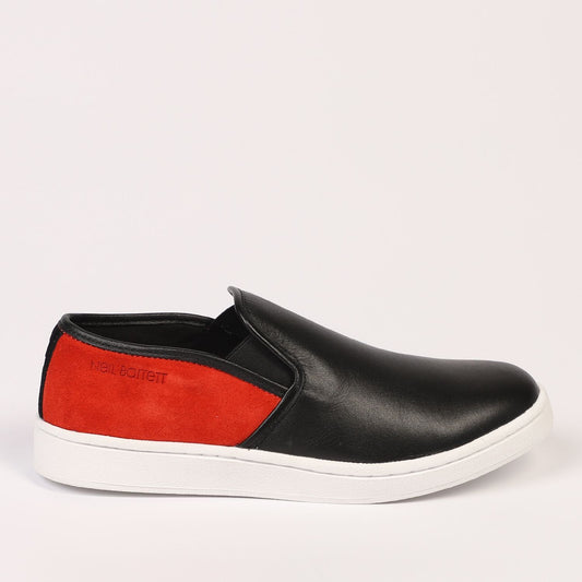 Chic Textured Logo Sneakers