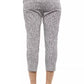 Chic Adherent White Ankle Trousers