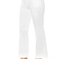 Elegant High-Waist Flared Trousers