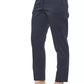 Elegant High Waist Trousers in Chic Blue