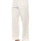 Elegant Beige Wide Palazzo Pants