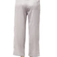 Elegant Geometric Palazzo Pants in Beige