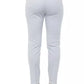 Elegant High-Waist Cigarette Trousers