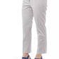 Elegant Geometric Print Straight Leg Trousers