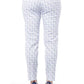 Elegant Geometric Stretch Pants