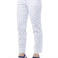 Elegant Geometric Stretch Pants