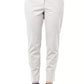 Chic Beige Straight-Leg Trousers