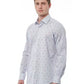 Elegant Multicolor Regular Fit Italian Collar Shirt
