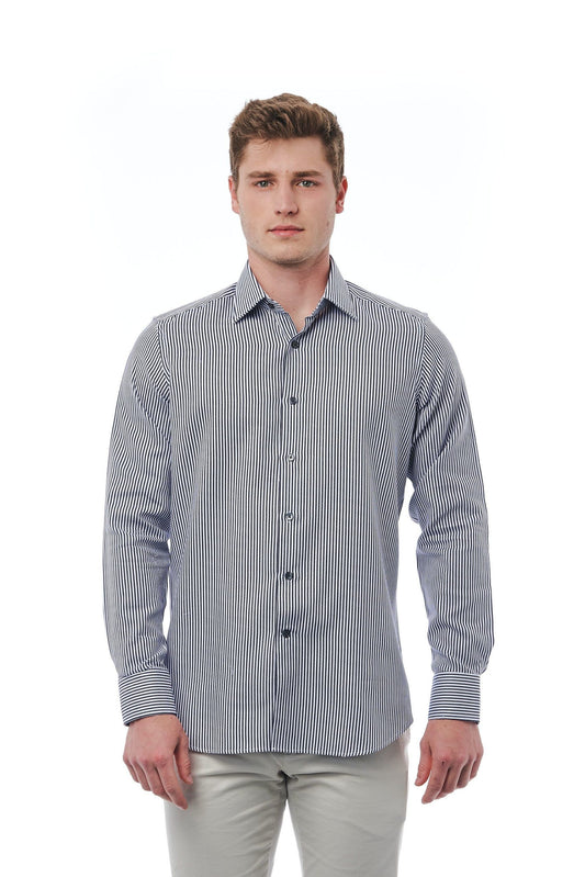 Black and White Checkerboard Luxury Shirt
