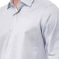 Regular Fit Italian Collar Shirt in Gray