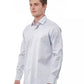 Regular Fit Italian Collar Shirt in Gray