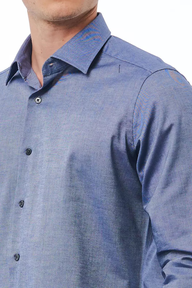 Elegant Regular Fit Italian Collar Shirt