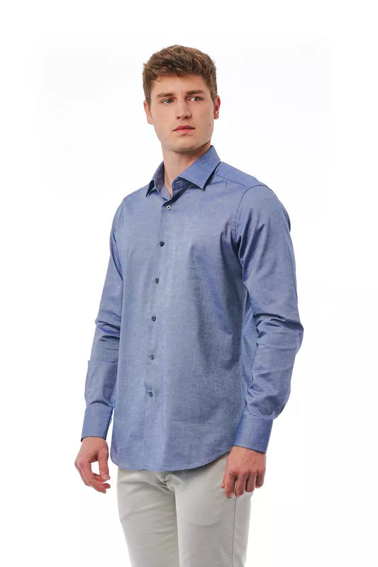 Elegant Regular Fit Italian Collar Shirt