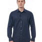 Elegant Italian Collar Cotton Shirt