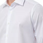 Elegant White Italian Collar Cotton Shirt