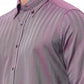 Elegant Burgundy Button-Down Shirt