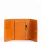 Elegant Beige Leather Mini Wallet